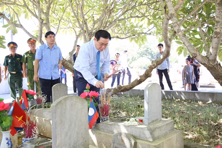 Lãnh đạo Đảng, Nhà nước tri ân các anh hùng liệt sĩ