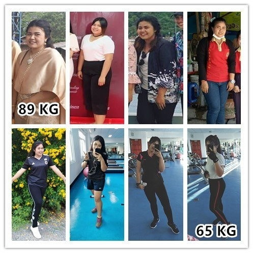 Cô nàng Thái Lan mũm mĩm hóa hot girl vạn người mê nhờ “bí kíp” cực hay giảm từ 89kg xuống còn 65kg