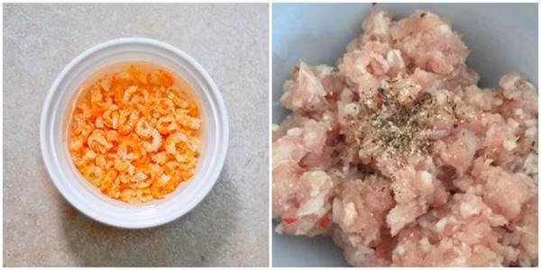 Thịt rim tôm thay đổi món ăn cho gia đình