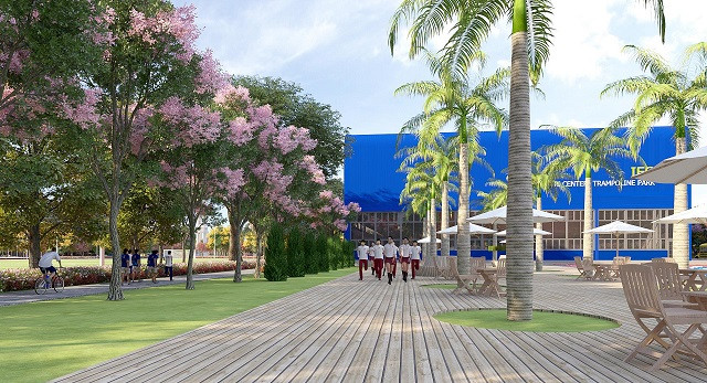 Các tiện ích sinh hoạt như hồ bơi 10 làn, đường chạy chuẩn Olympic quốc tế, khu vực trampoline… cho các em những trải nghiệm đa dạng và khám phá bản thân Các tiện ích sinh hoạt như hồ bơi 10 làn, đường chạy chuẩn Olympic quốc tế, khu vực trampoline… cho các em những trải nghiệm đa dạng và khám phá bản thân