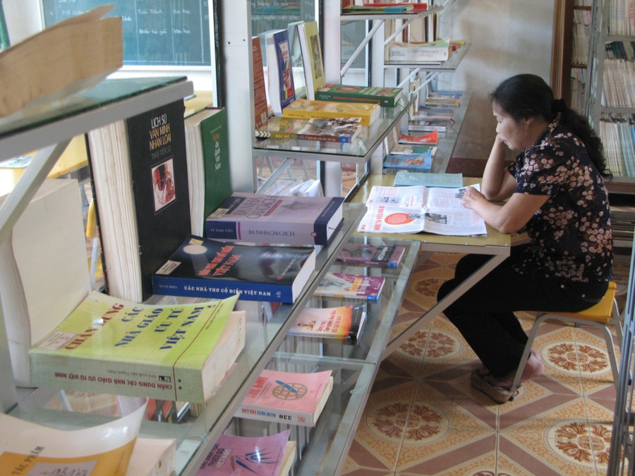 Thư viện nhà trường cần được đầu tư về số lượng và chất lượng sách. Ảnh: Thanh Long Thư viện nhà trường cần được đầu tư về số lượng và chất lượng sách. Ảnh: Thanh Long