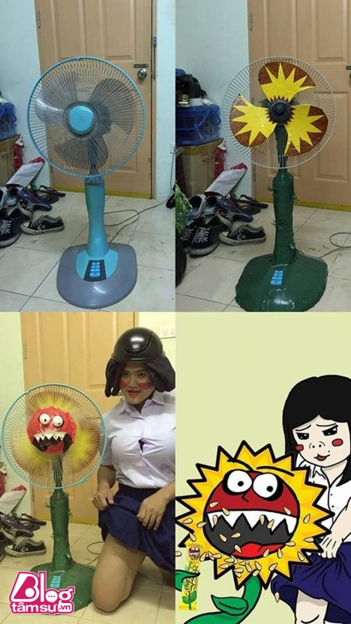 Muôn kiểu sáng tạo “cây nhà lá vườn” của “thánh cosplay” ảnh 5 thanh cosplay blogtamsuvn4