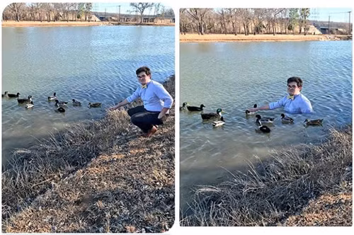 Hậu quả của việc nhờ bạn photoshop.