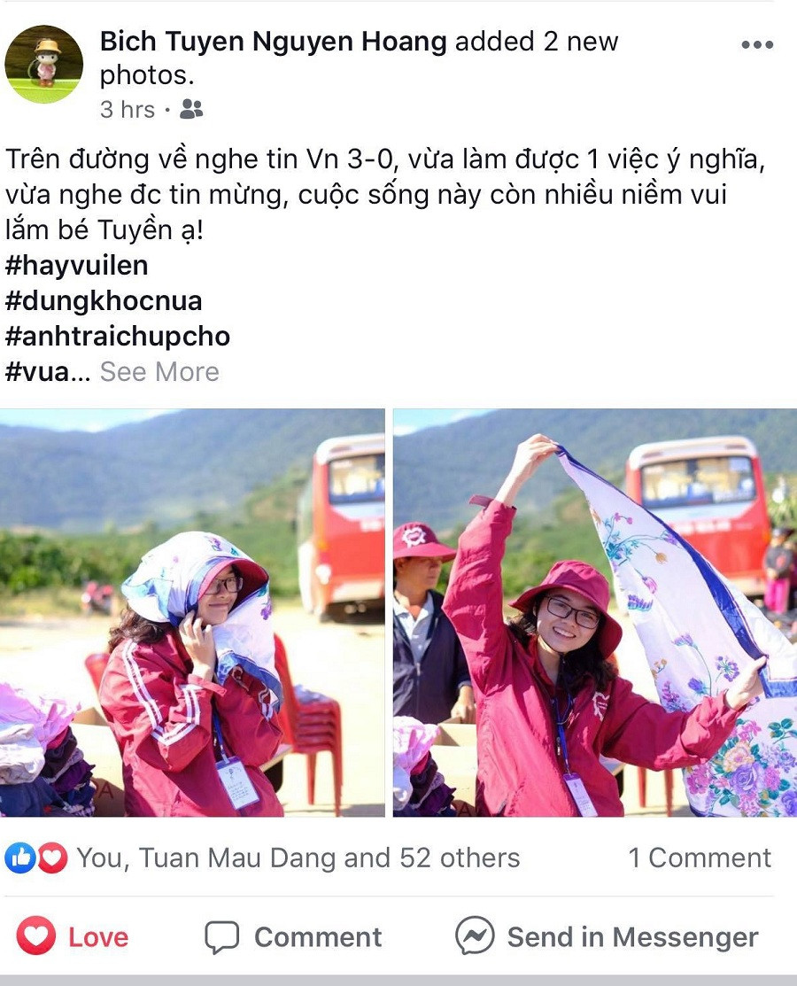 Dù có mệt mỏi, đối diện với những cung đường hiểm trở, nhưng sau mỗi chuyến hành trình trở về, cảm xúc đọng lại nơi từng bạn bè là vô bờ Dù có mệt mỏi, đối diện với những cung đường hiểm trở, nhưng sau mỗi chuyến hành trình trở về, cảm xúc đọng lại nơi từng bạn bè là vô bờ