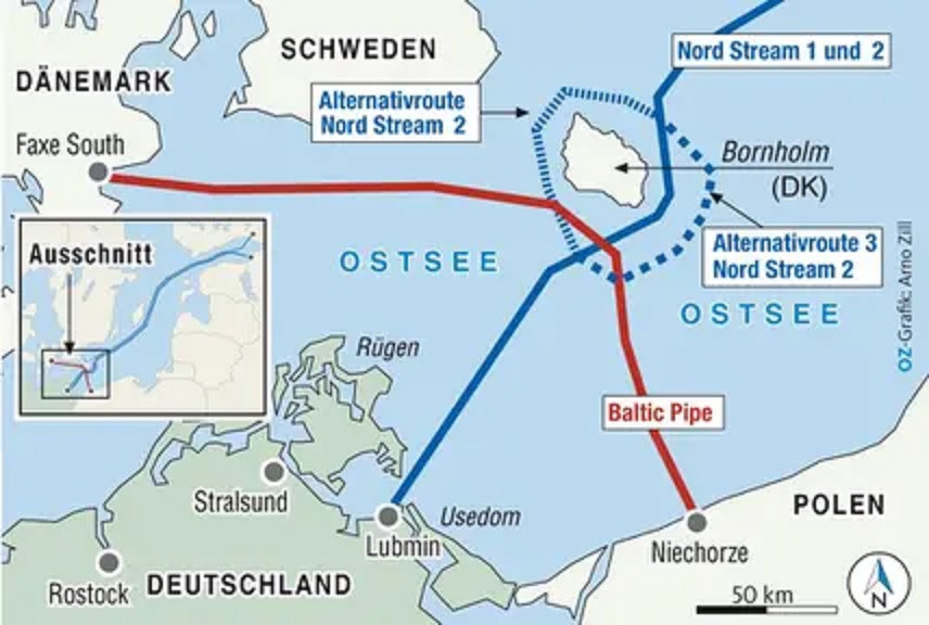 Một ngày sau khi Nord Stream bị phá hoại, tuyến ống Baltic Pipeline đã được vận hành đưa khí đốt Scandinavia đến Ba Lan Một ngày sau khi Nord Stream bị phá hoại, tuyến ống Baltic Pipeline đã được vận hành đưa khí đốt Scandinavia đến Ba Lan