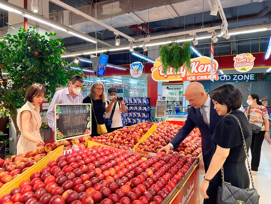 WinMart tổ chức Lễ hội Trái cây New Zealand và Tuần hàng nông sản Đà Lạt - Lâm Đồng