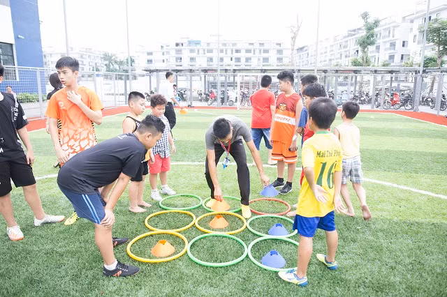 Học sinh được học tập và trải nghiệm trong môi trường giáo dục toàn diện.