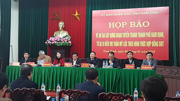 Nam Định bất ngờ công bố thu phí BOT Mỹ Lộc trở lại