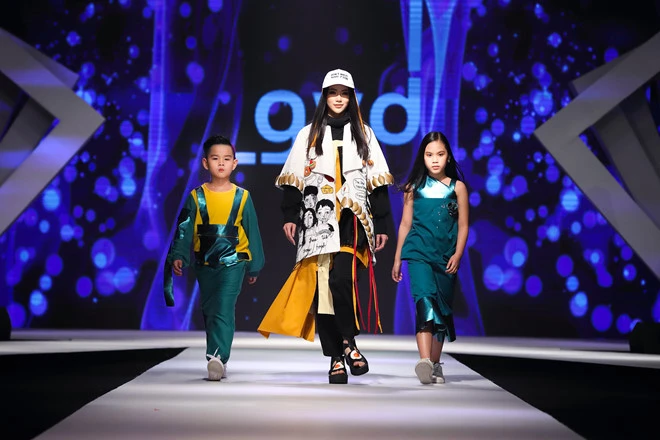 Phương Khánh xuất hiện trong chương trình "Asian Kids Fashion Show 2019" ẢNH: BTC