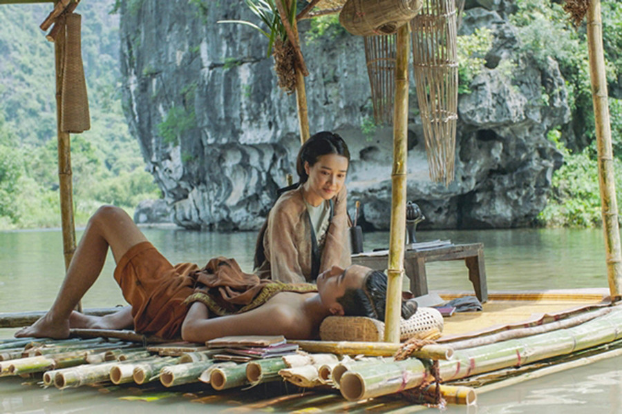 Một cảnh trong “Trạng Quỳnh”