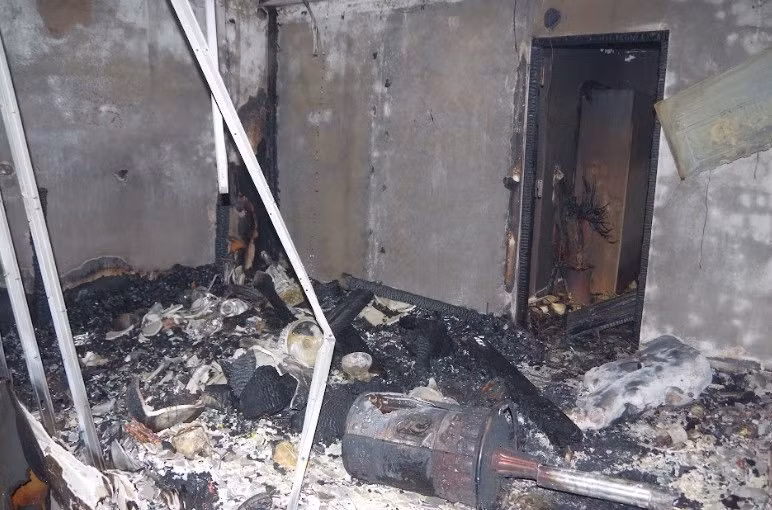 Hiện trường vụ việc.