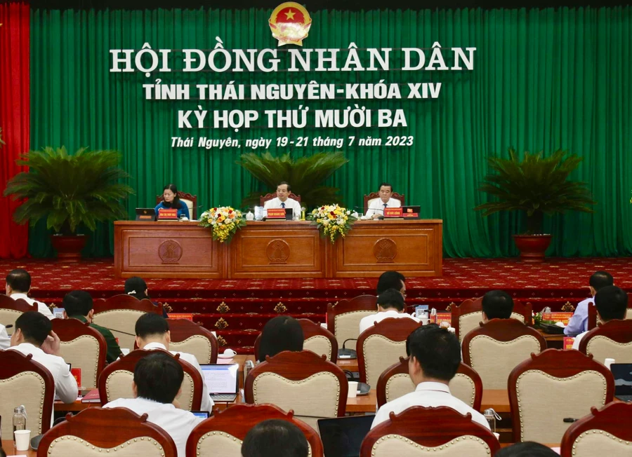 Thái Nguyên khai mạc Kỳ họp thứ 13, HĐND tỉnh khóa XIV.