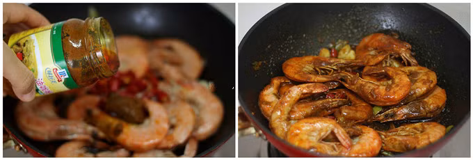 Thơm lừng khó cưỡng món tôm nấu cà ri ảnh 2