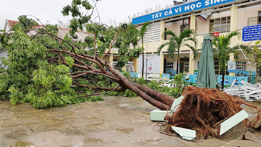 Chung tay ủng hộ học sinh vùng bão lũ