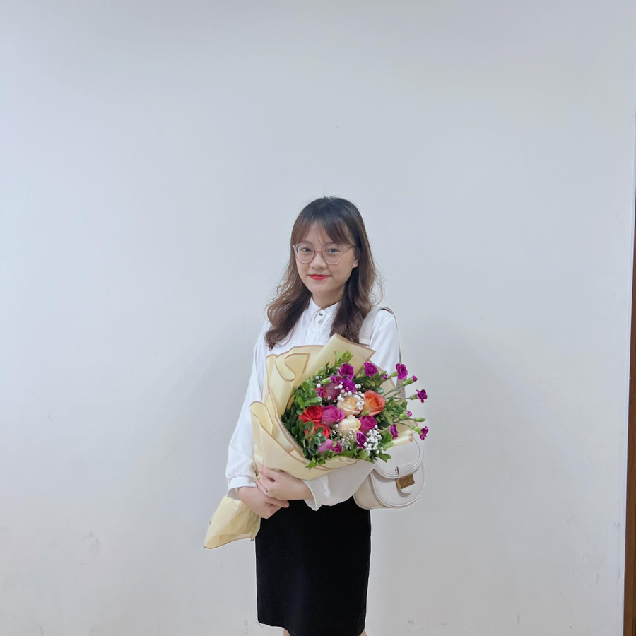 Bạn Nhâm Quỳnh Chi, sinh viên Chất lượng cao Khoa Tài chính – HVNH