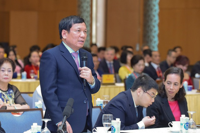 Ông Hoàng Đình Thắng, Chủ tịch Liên hiệp Hội Người Việt Nam tại châu Âu cho biết, sau 6 năm thành lập, Liên hiệp Hội làm khá tốt công tác đối ngoại, liên kết cộng đồng, nhất là thông qua việc thực hiện các chương trình từ thiện trong đại dịch COVID-19 - Ảnh: VGP/Nhật Bắc