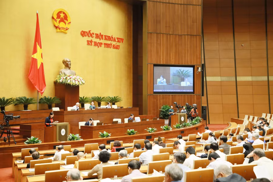 Toàn cảnh phiên họp ngày 7/11. Ảnh: Quang Khánh