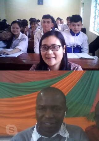 HS lắng nghe, chia sẻ đất nước Châu Phi về bình đẳng giới