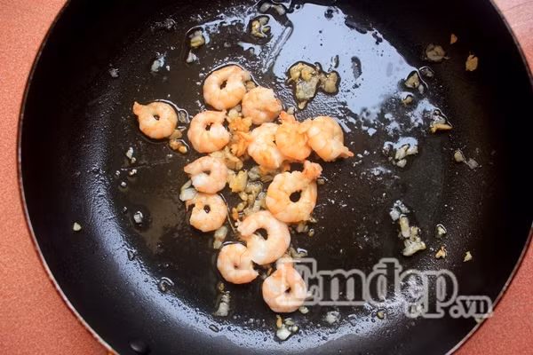 ra bí xào tôm nõn, rau xào, món ngon, món ngon đầu tuần