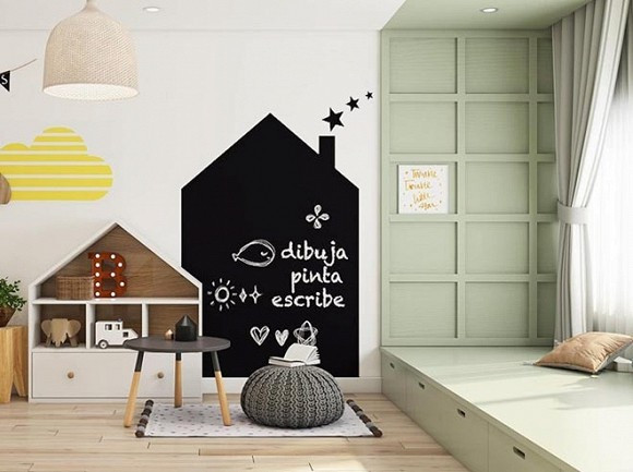 Nhà 14 tỷ đang được nữ diễn viên “Dốc tình” rao bán đẹp cỡ nào? ảnh 19 Một góc trong phòng trẻ em