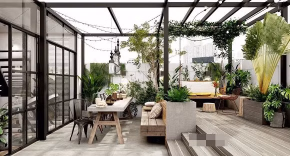 Nhà 14 tỷ đang được nữ diễn viên “Dốc tình” rao bán đẹp cỡ nào? ảnh 17 Nơi thư giãn chẳng khác ở resort