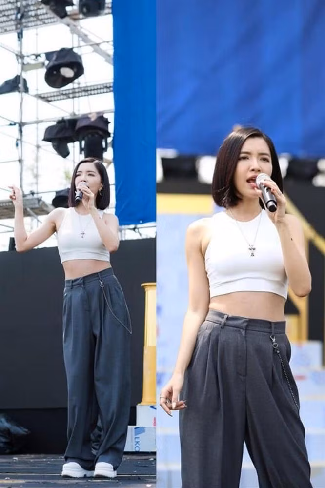 Diện style thể thao, ca sĩ Bích Phương bị chê tơi tả vì lí do này ảnh 5