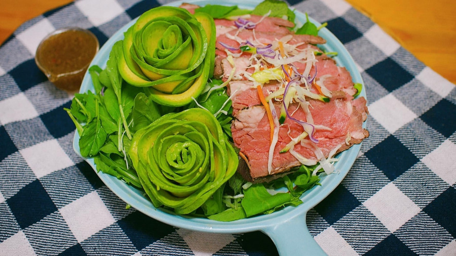 Rau mầm làm salad