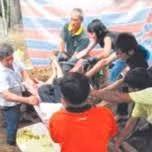 Hiện trường vụ án quật mồ cưỡng dâm ở Malaysia.