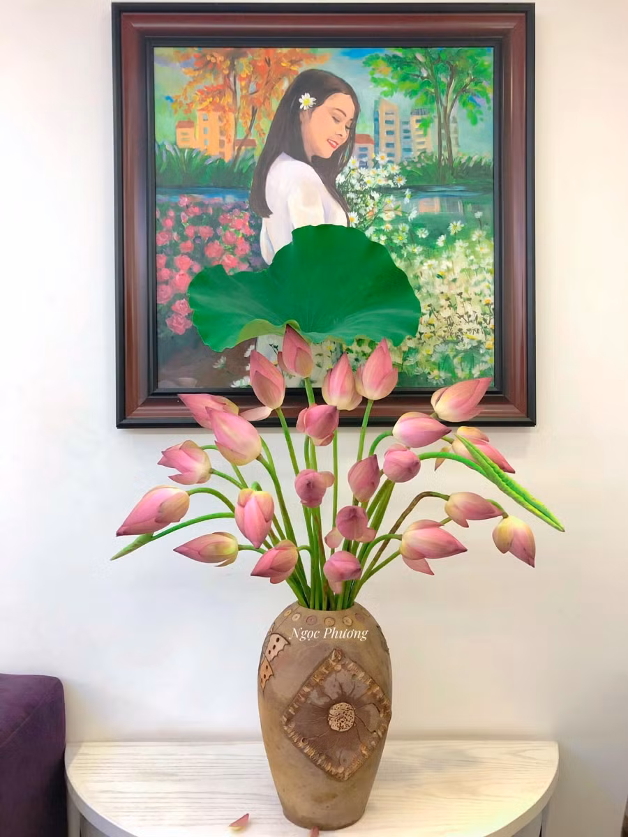 Bí quyết cắm hoa quỳ đẹp như sen, trăm bông nở cả trăm ảnh 7