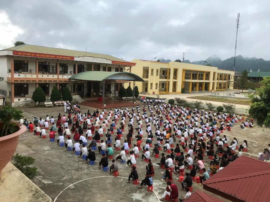 Trường TH&amp;THCS Sùng Phài, thành phố Lai Châu vừa được đầu tư thêm 10 phòng học.