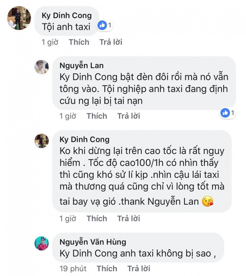 Cộng đồng mạng lo ngại tài xế taxi dừng đưa nạn nhân đi cấp cứu sẽ bị "vạ lây" tai-nan3