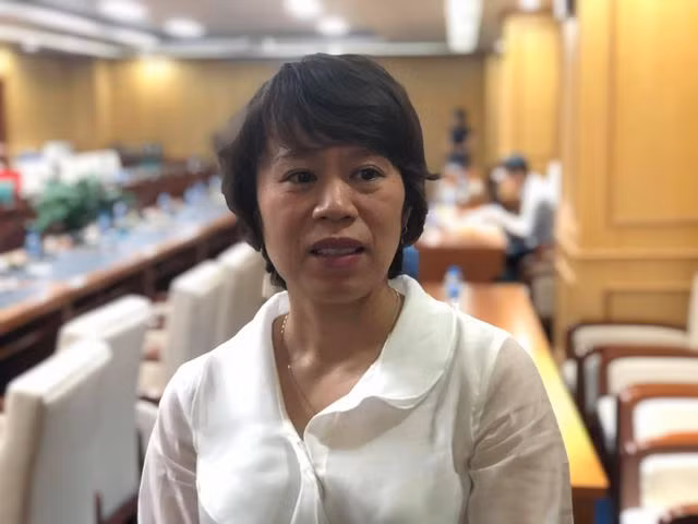 Bà Tạ Thị Lan Phương - Phó Vụ trưởng Vụ Quản lý thuế doanh nghiệp nhỏ và vừa và hộ kinh doanh, cá nhân.