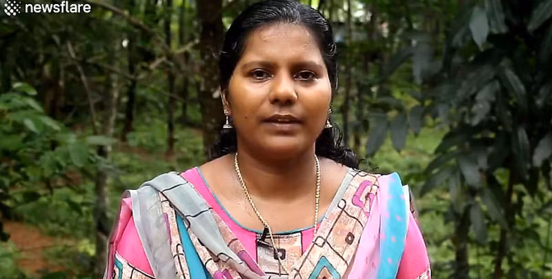 Xem bà mẹ Ấn Độ thản nhiên cho ong bu kín mặt cạnh các con