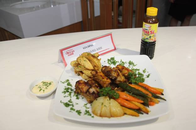 “Thành phẩm hoàn hảo” của gia đình anh Hoàng Anh – Sườn nướng Sa tế. “Thành phẩm hoàn hảo” của gia đình anh Hoàng Anh – Sườn nướng Sa tế.