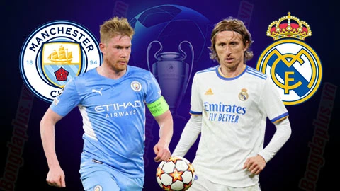 Lịch thi đấu bóng đá 18/4: Man City đại chiến Real Madrid 