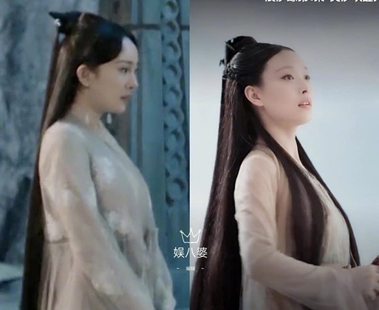 Tạo hình Bạch Thiển của Dương Mịch liên tục bị bắt chước-4