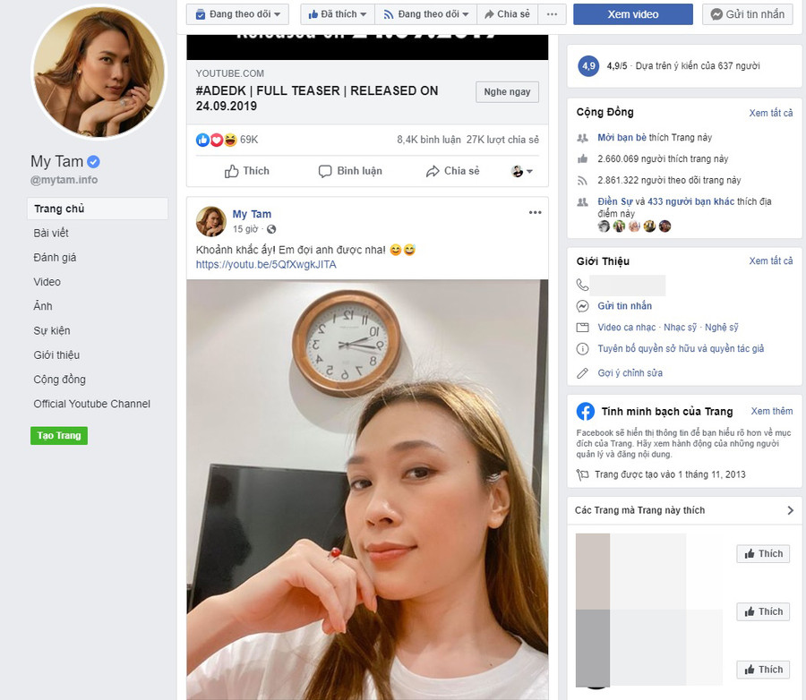 Ai vượt mặt Hoài Linh, trở thành sao Việt "hot" nhất mạng xã hội? ảnh 10 Ai vượt mặt Hoài Linh, trở thành sao Việt