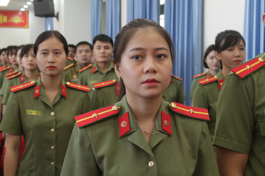 Học viên Khóa D2 có số lượng nữ không nhiều.