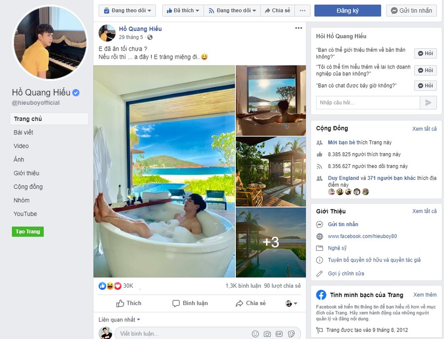 Ai vượt mặt Hoài Linh, trở thành sao Việt "hot" nhất mạng xã hội? ảnh 4 Ai vượt mặt Hoài Linh, trở thành sao Việt