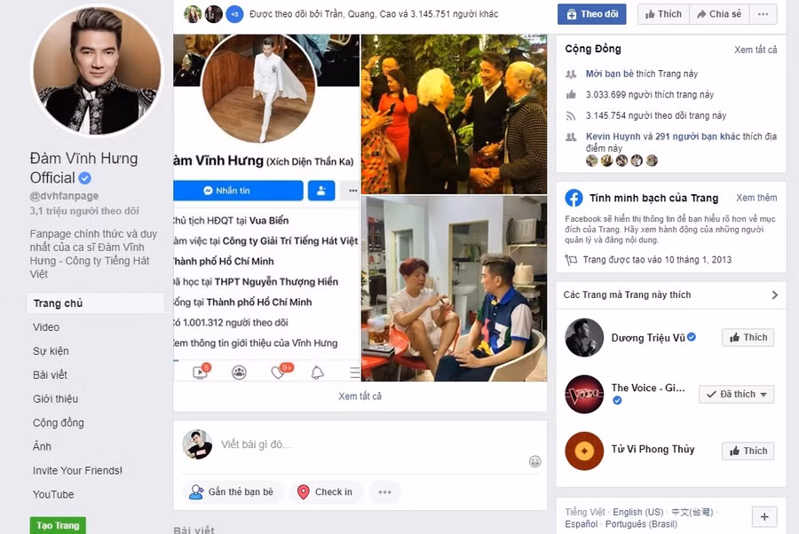 Ai vượt mặt Hoài Linh, trở thành sao Việt "hot" nhất mạng xã hội? ảnh 9 Ai vượt mặt Hoài Linh, trở thành sao Việt