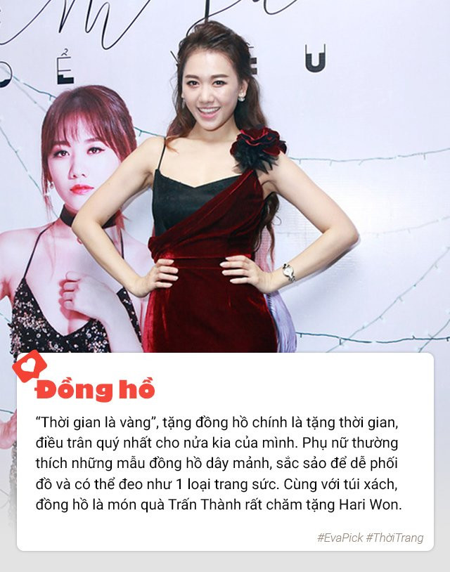 5 món quà lãng mạn Trấn Thành tặng Hari Won, vợ nào cũng ao ước ảnh 2 5 mon qua lang man tran thanh tang hari won ma vo nao cung ao uoc chong tang nhan 20/10 - 4