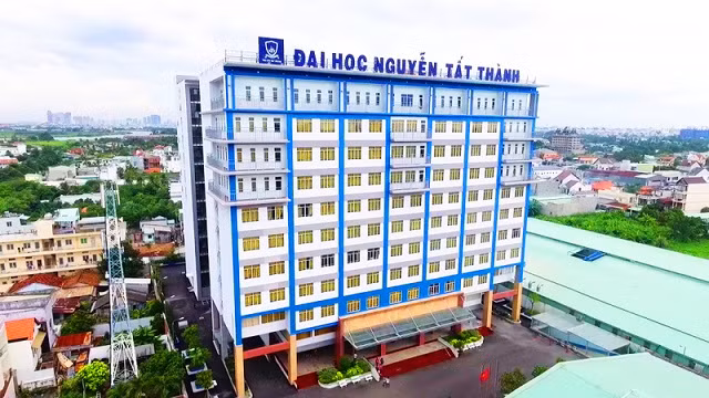 Tòa nhà tri thức của Trường ĐH Nguyễn Tất Thành