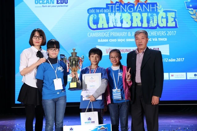 Quán quân Cambridge Primary Achievers 2017 khối Tiểu học - Hoàng Anh Tuấn 