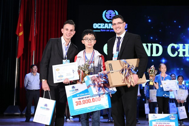 Quán quân khối THCS - Phạm Duy Anh đến từ Nam Định