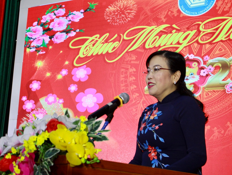 Bà Nguyễn Thanh Hải, Bí thư Tỉnh ủy, Trưởng đoàn Đại biểu Quốc hội tỉnh Thái Nguyên phát biểu tại chương trình. Bà Nguyễn Thanh Hải, Bí thư Tỉnh ủy, Trưởng đoàn Đại biểu Quốc hội tỉnh Thái Nguyên phát biểu tại chương trình.