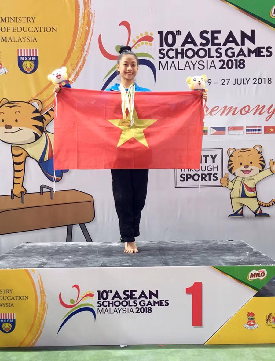 Phạm Như Phương xuất sắc giành huy chương vàng ở nội dung toàn năng nữ