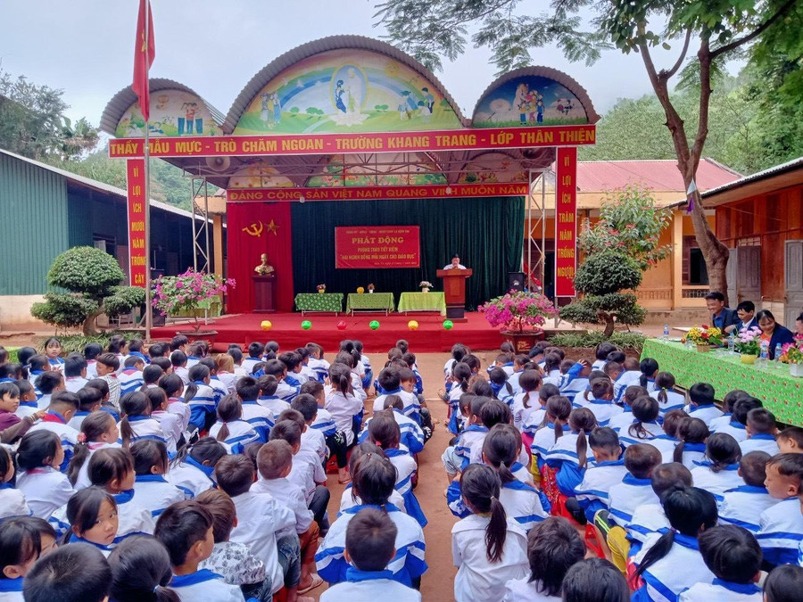 Nhiều trường vùng khó cũng nhiệt tình hưởng ứng. Nhiều trường vùng khó cũng nhiệt tình hưởng ứng.