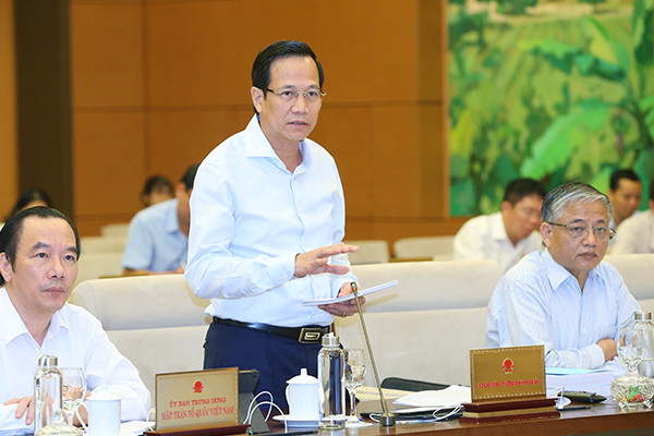 Bộ trưởng LĐ-TB-XH Đào Ngọc Dung Chủ tịch Quốc hội: Không phải tăng tuổi hưu để chúng tôi ở lại
