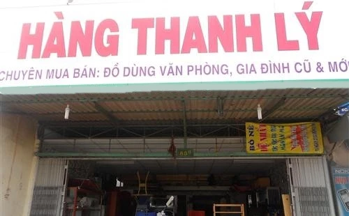 Cảnh giác khi mua đồ thanh lý