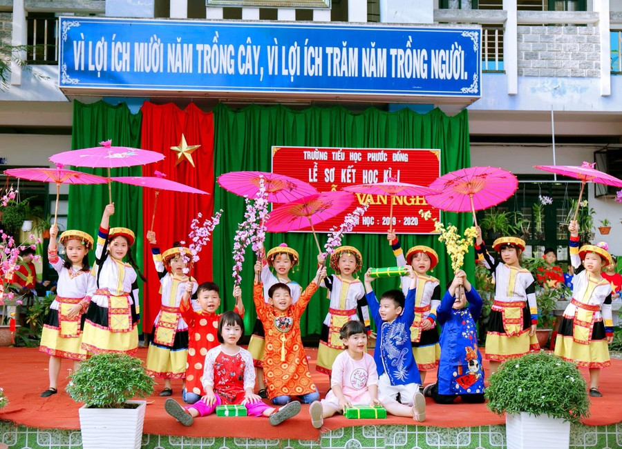 Không khí Xuân về trên nhiều trường học tại TP Nha Trang
